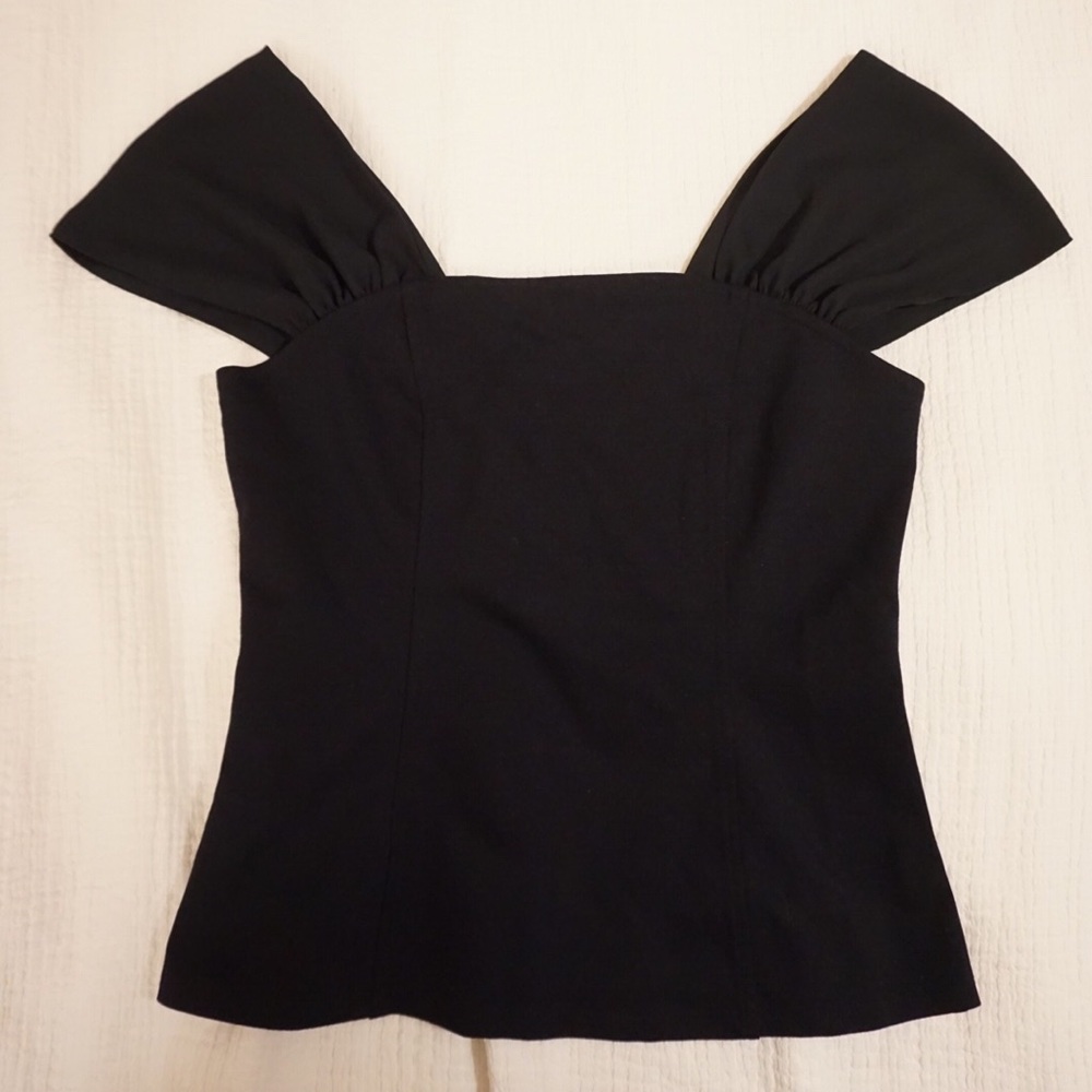 COPY - ANTHROPOLOGIE XS Black Top